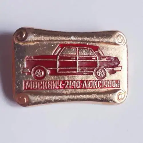 Abzeichen Moskwitsch 2140 Ljuks