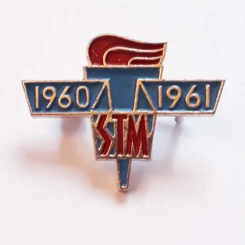 Anstecker Tschechoslowakei STM Union der kreativen Jugend 1960-1961