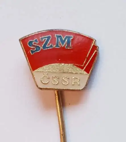Anstecknadel Tschechoslowakei Sozialistischer Jugendverband SZM