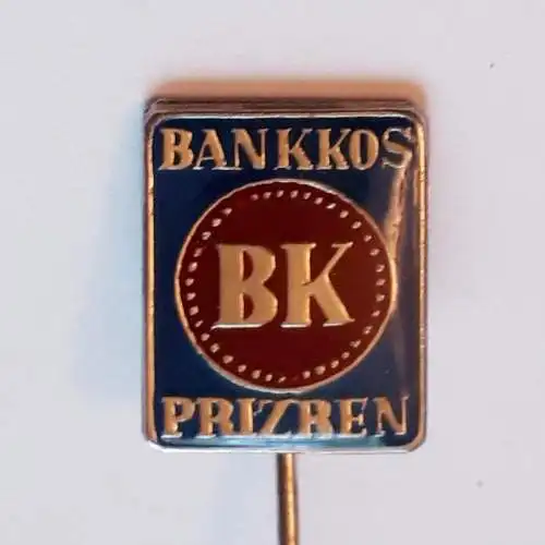 Anstecknadel Kosovo Prizren Bankkos