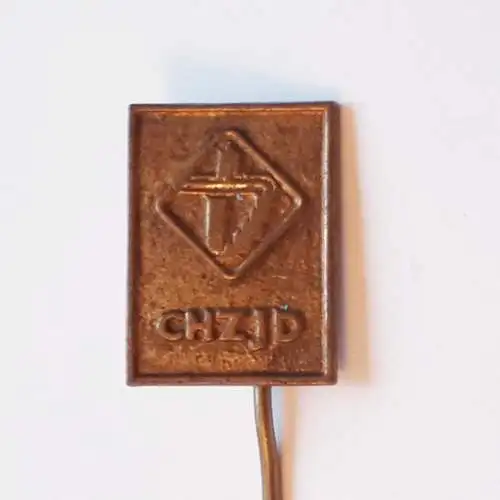 Anstecknadel Tschechoslowakei Bratislava Chemische Werke Juraj Dimitrov