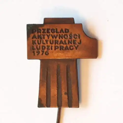 Anstecknadel Polen Kulturfestival der Werktätigen 1976