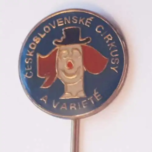 Anstecknadel Tschechoslowakei Staatszirkus Jiri Vrstala