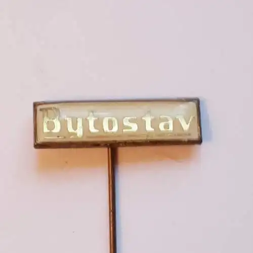 Anstecknadel Tschechoslowakei Wohnungsbau