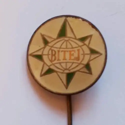 Anstecknadel Tschechoslowakei BITEJ Internationale Biennale der Jugend 