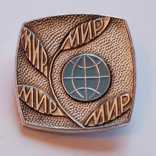 Anstecker MIR Frieden