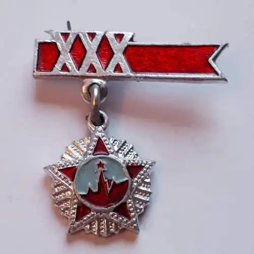 Anstecker 30.jähriges Jubiläum Sieg 2.WK 1945-1975 