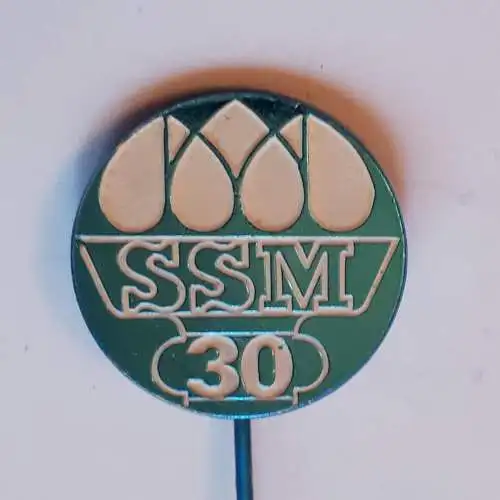 Anstecker 30 Jahre slowakischer Jugendverband SSM