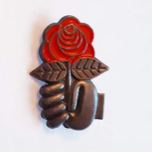 Abzeichen Logo der französischen sozialistischen Partei Parti socialiste