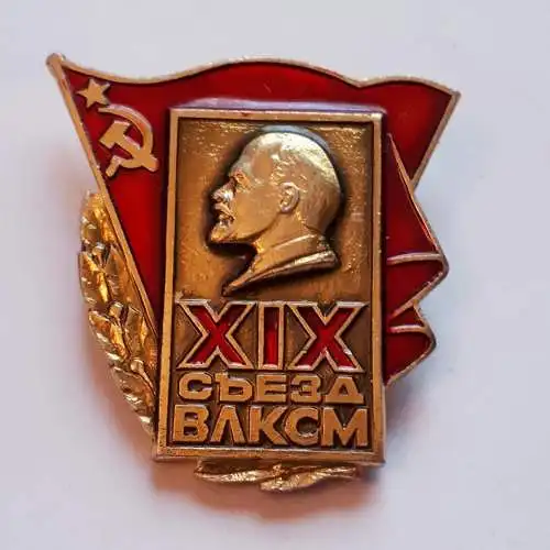 Abzeichen 19.Kongress des Kosmopol