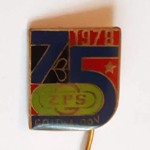 Anstecknadel ZPS Gottwaldov 1978