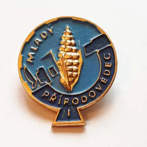 Anstecker Junger Naturwissenschaftler 1.Klasse