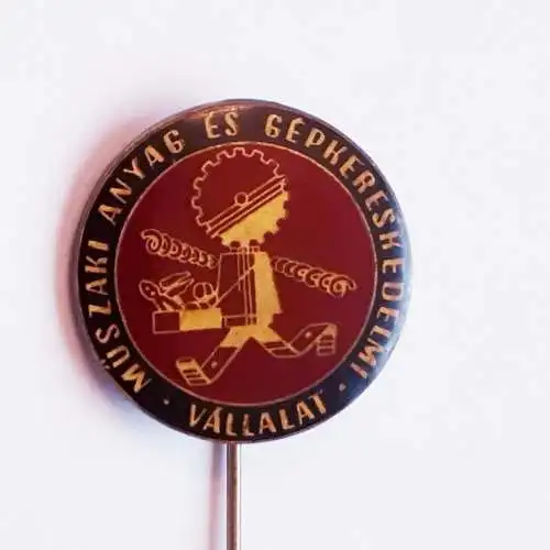 Anstecknadel Ungarn Technischer Maschinenhandel