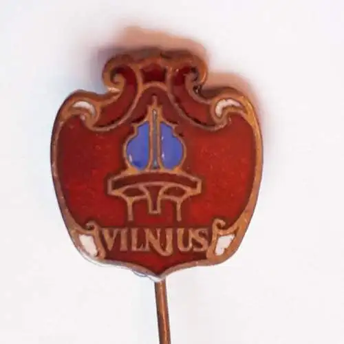 Anstecknadel Abzeichen Vilnius