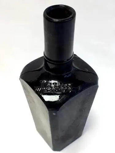 Glasflasche Javol Arrow Kosmetikflasche schwarzes Glas