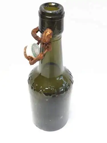 Glasflasche Alte Bierflasche