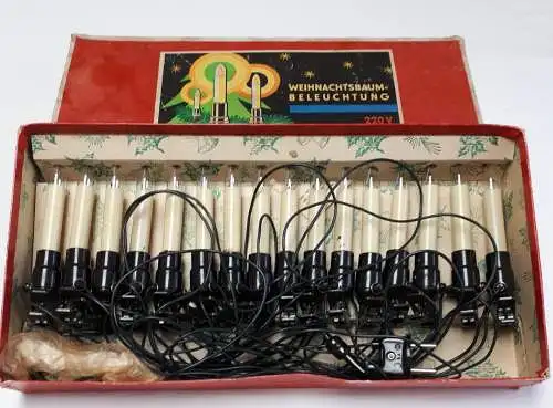 DDR Weihnachtsbaumbeleuchtung