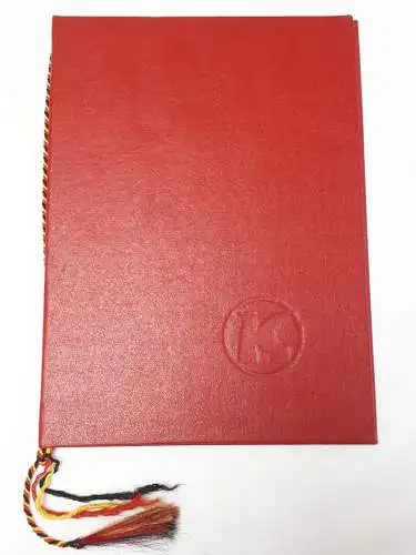 DDR Konsum Urkundenmappe