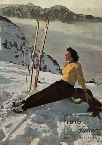 Zeitschrift Foto Falter Heft 1 - Januar 1956