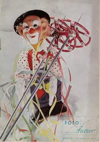 Zeitschrift Foto Falter Heft 2 - Februar 1956