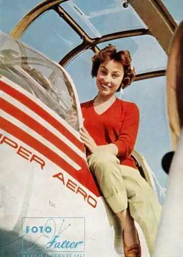 Zeitschrift Foto Falter Heft 8 - August 1957