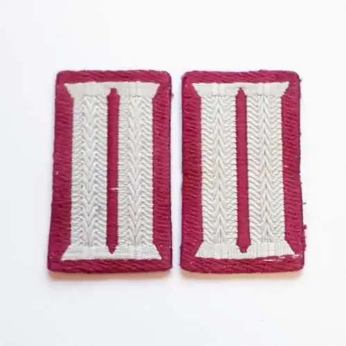 Bundeswehr Kragenspiegel ABC Abwehrtruppe