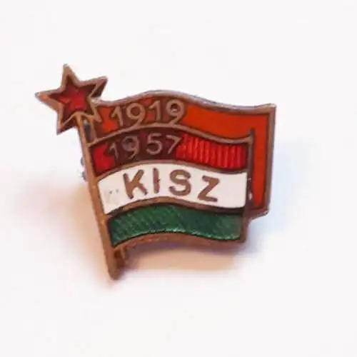 Abzeichen Ungarn KISZ Sozialistische Jugendorganisation
