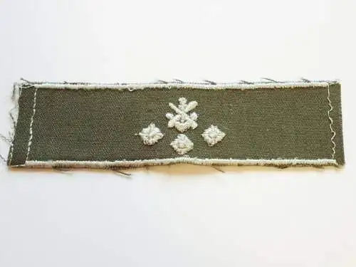 DDR GST Rangschlaufe des Bezirksvorstandes Sektionsleiter grün