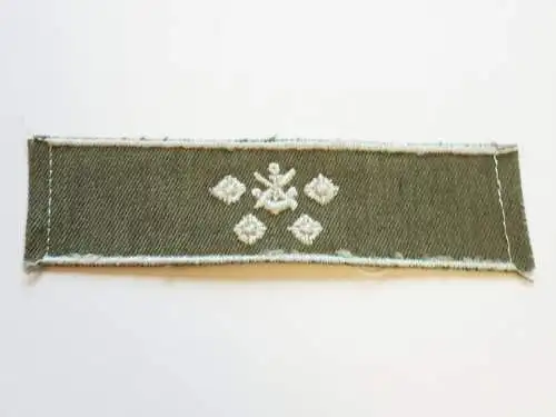 DDR GST Rangschlaufe des Bezirksvorstandes Stellvertreter des Vorsitzenden grün