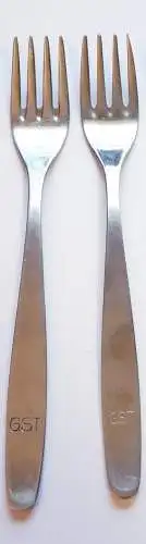 DDR GST Gesellschaft für Sport und Technik Besteck Gabel 