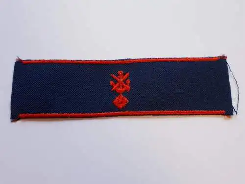 DDR GST Gesellschaft für Sport und Technik Rangschlaufe der Sektionsebene Stellvertretender Sektionsleiter blau