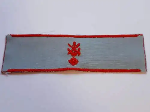 DDR GST Gesellschaft für Sport und Technik Rangschlaufe der Sektionsebene Stellvertretender Sektionsleiter grau