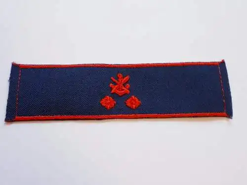 DDR GST Gesellschaft für Sport und Technik Rangschlaufe der Sektionsebene Sektionsleiter blau