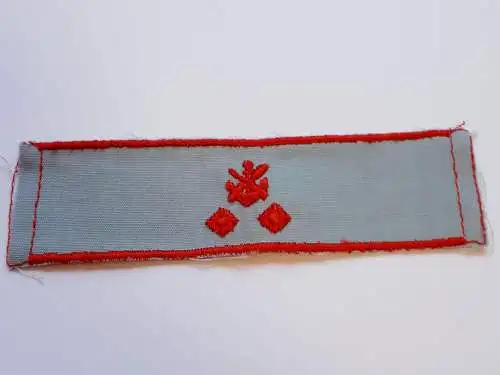 DDR GST Gesellschaft für Sport und Technik Rangschlaufe der Sektionsebene Sektionsleiter grau