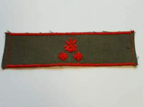 DDR GST Gesellschaft für Sport und Technik Rangschlaufe der Sektionsebene Sektionsleiter grün