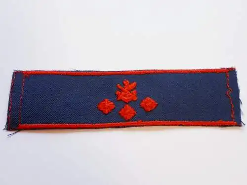 DDR GST Gesellschaft für Sport und Technik Rangschlaufe der Sektionsebene Stellvertreter des  Vorsitzenden blau