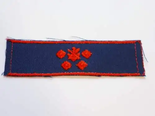 DDR GST Gesellschaft für Sport und Technik Rangschlaufe der Sektionsebene Vorsitzender blau