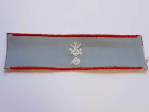 DDR GST Gesellschaft für Sport und Technik Rangschlaufe des Kreisvorstandes Instrukteur grau