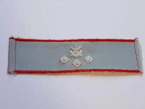 DDR GST Gesellschaft für Sport und Technik Rangschlaufe des Kreisvorstandes Kreisleiter grau