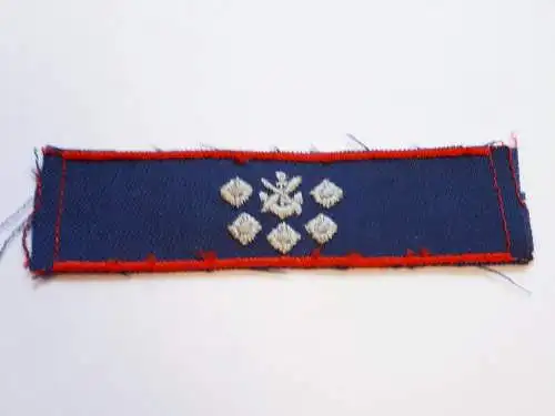 DDR GST Gesellschaft für Sport und Technik Rangschlaufe des Kreisvorstandes Vorsitzender blau