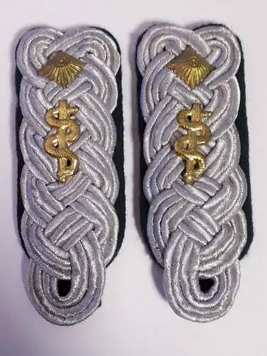 DDR NVA Schulterklappen Rückwärtiger Dienst Major medizinischer Dienst