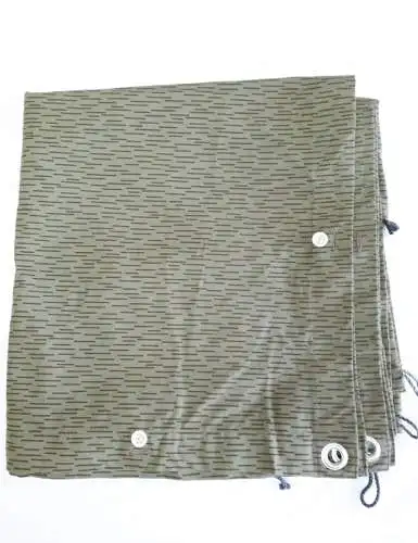 DDR NVA Zeltplane OHNE Zeltbesteck