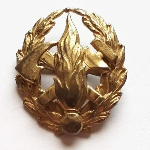 Tschechische Feuerwehr Mützenabzeichen Kokarde