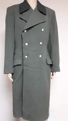 DDR NVA Wintermantel Offizier dunkler Kragen Größe k 48-0