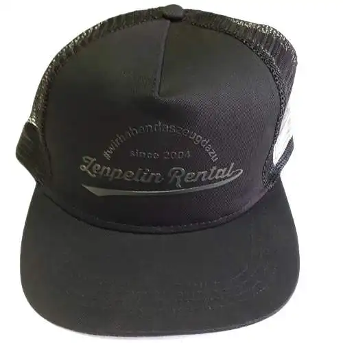 Basecap Zeppelin Rental wirhabendaszeugdazu Unigröße schwarz
