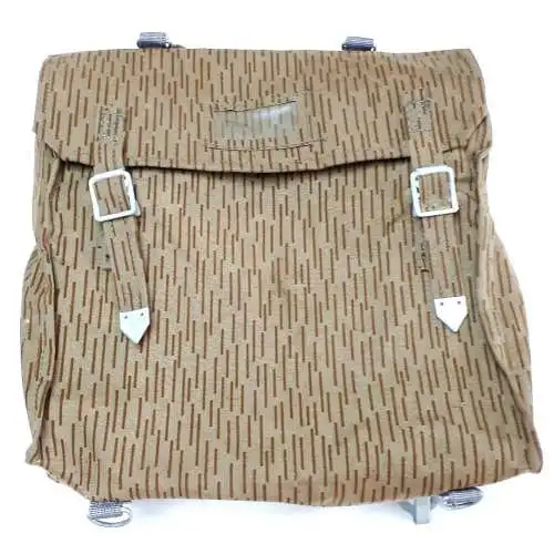 DDR NVA Sturmgepäck Tasche strichtarn innen gummiert