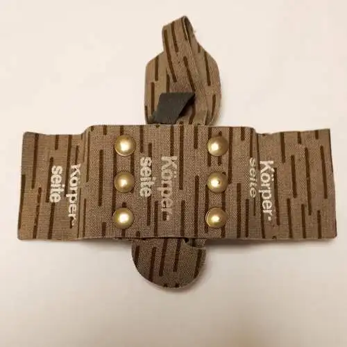 DDR NVA Tasche für Strahlendosimeter 1 Paar zum Anknöpfen