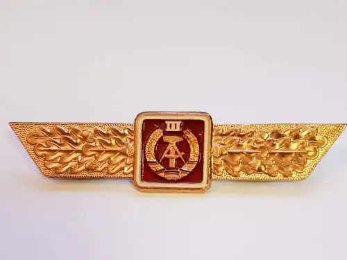 DDR NVA Einheitliches Klassifizierungsabzeichen Bartelnummer 383 c Stufe III