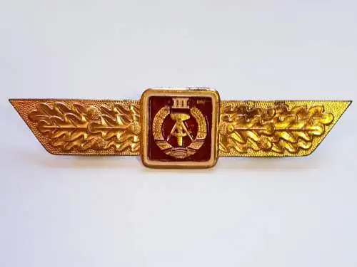 DDR NVA Einheitliches Klassifizierungsabzeichen Bartelnummer 383 h Stufe III
