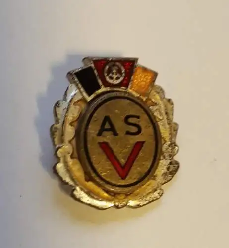 DDR NVA Ehrennadel ASV Armeesportvereinigung Bartelnummer 998 c silber